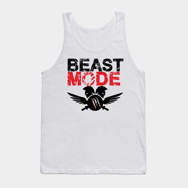 Beast Mode art Tank Top by Boss creative